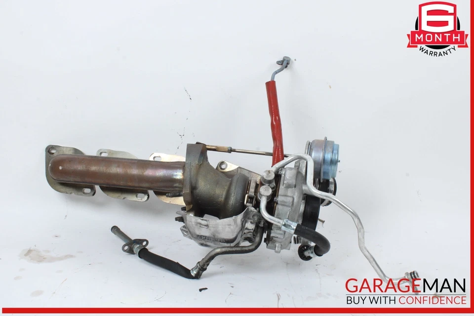 11-16 Mercedes X166 GL450 Right Turbocharger Turbo Charger Manifold OEM - Image 4 of 4