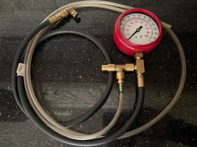 #ad Snap On Master Fuel Injection Pressure Gauge Eef1500a USED Gauge Only See Pics $165.00