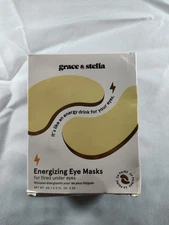 Grace and Stella, Energizing Eye Masks for Tired Under Eyes, 24 pairs