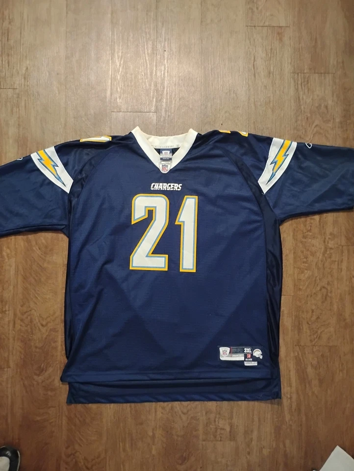 Camiseta deportiva Reebok NFL Equipment LaDainian Tomlinson San Diego Chargers #21 talla 3XL Foto 2 de 4