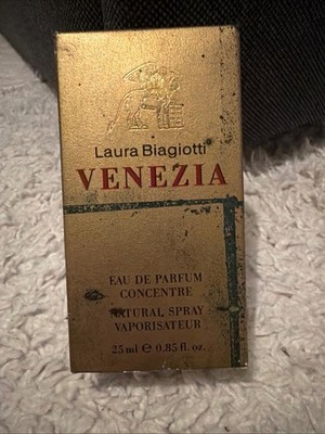 Laura Biagiotti Venezia Eau de Parfum Concentre 25ml Rare Vintage Original
