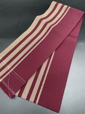 Kimono Konjaku Club Luxury Wool Obi Vertical Pattern Used Japan