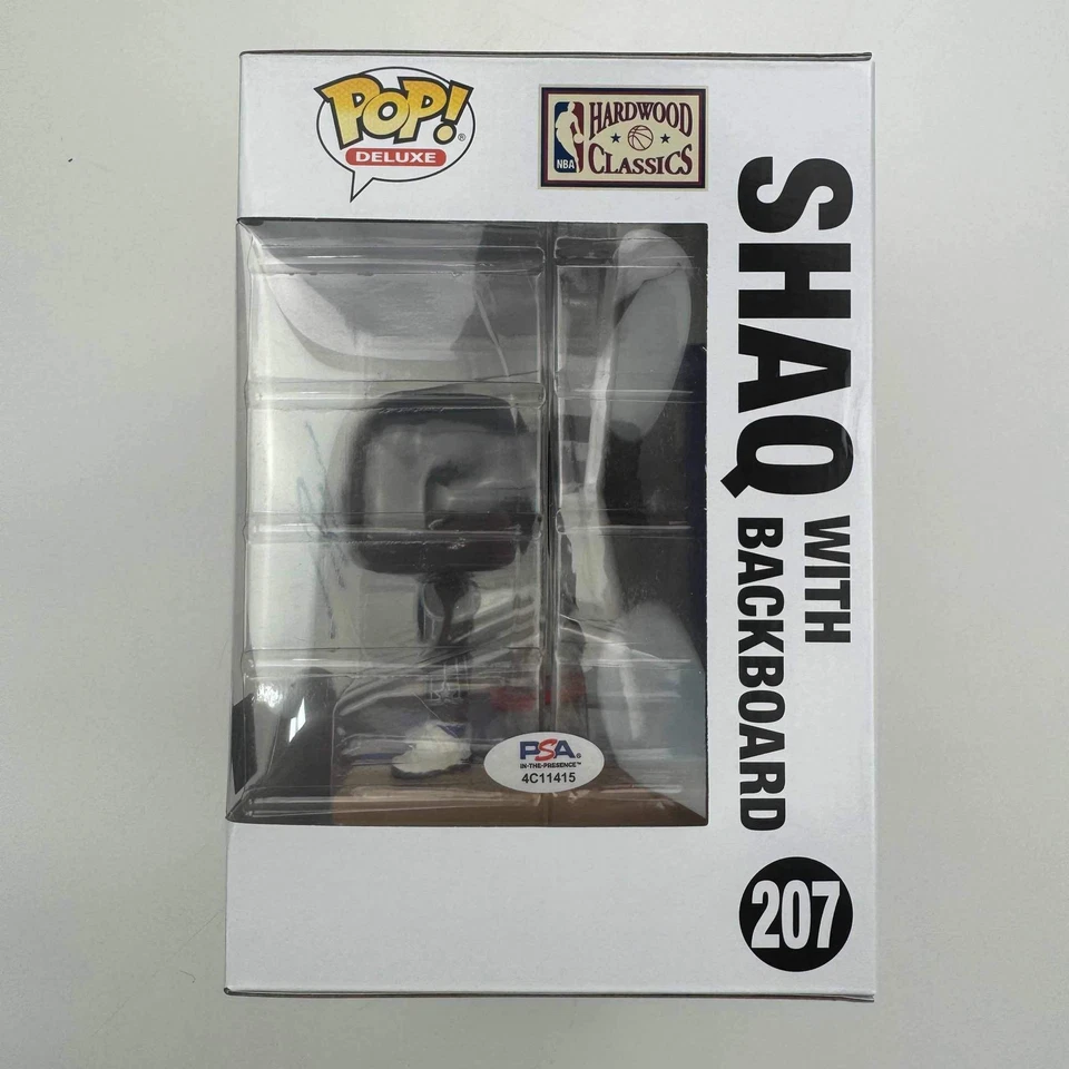 Autographed/Signed Shaq Shaquille O'Neal Orlando Magic Funko Pop #207 PSA COA - Image 3 of 4