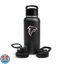 The Memory Company Officially Licensed NFL - Atlanta Falcons 32oz Team Logo W