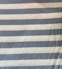 Pottery Barn Kids Organic Summer House Stripe Duvet Cover Blue Stripe TWIN Dorm