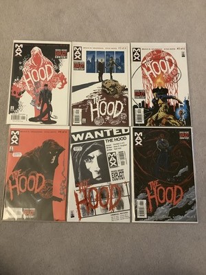 THE HOOD #1-6 - 1ST APP PARKER ROBBINS FULL SERIES - MARVEL  
