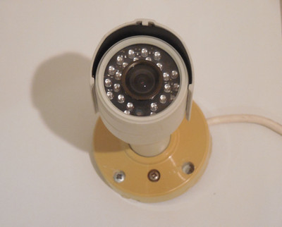 ADT A-CBVD36JI white bullet camera: ''Super High Resolution Camera'' 1080p