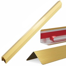 2x2x48" 304 SS Golden Wall Corner Guards 10-Pack Heavy Duty Protection