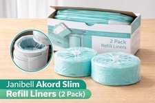 Janibell Akord Slim Refill Liners Eco Friendly No Cartridge Needed New Open Box