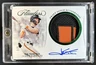 2025 Panini Flawless James Tibbs III Draft Patch Auto Emerald #/5 Giants