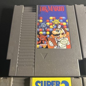 Lote Super Mario Bros. 1,3 Duck & Dr. Mario Nintendo NES PROBADO