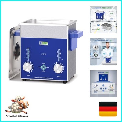 DK SONIC 2L Ultraschallreiniger, 60W -  Reinigung für Schmuck & Brillen