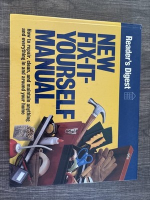 Readers Digest New Fix It Yourself Manual 1996 HB Book Repair Manual For Home