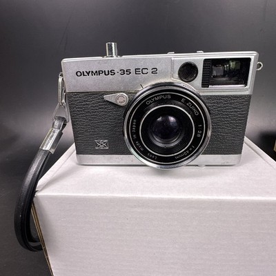 Olympus 35 EC 2  vintage camera, E. Zuiko 1:2.8 f =42mm lens - Untested