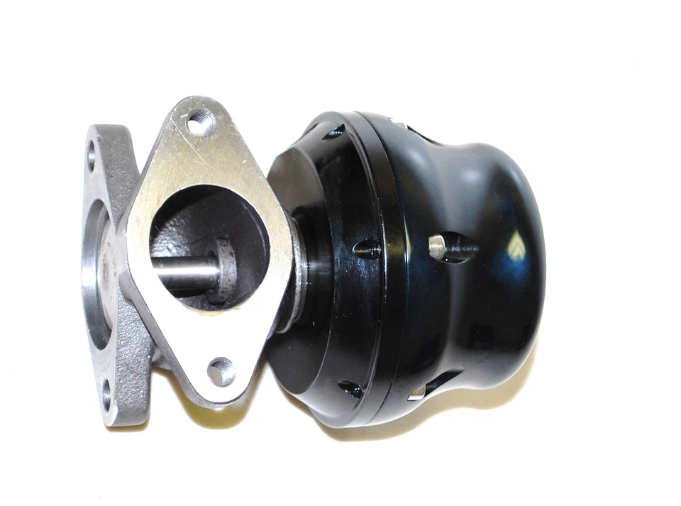 EMUSA Uniersal 35MM/38MM Adjustable External Wastegate 2-Bolt  BLACK - Image 3 of 4