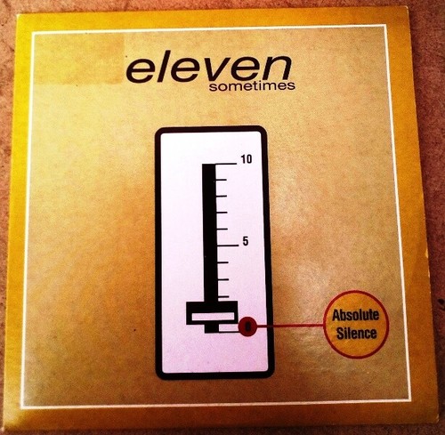 eleven sometimes absolute silence CD single - 第 1/1 張圖片