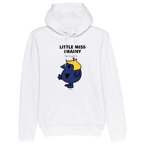 Mr Herren Pullover Hoodie Little Miss Brainy Bio Baumwolle Erwachsene Top Kapuzenpullover - Bild 14 von 16