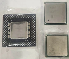 Intel Celeron 2.4 GHz and pentium I166 CPU Processor lot of 3 pre owned #7