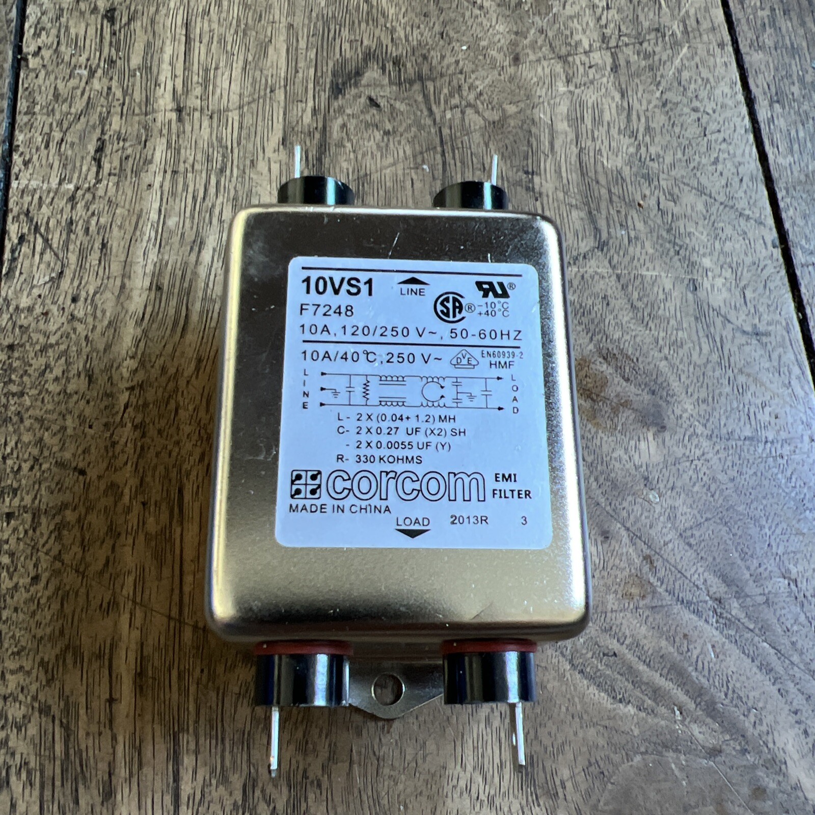 Lort 0f 4 Corcom EMI Filter Model 10VS1 F7248 for sale online | eBay