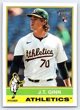2025 Topps Heritage - JT Ginn #290 (RC)