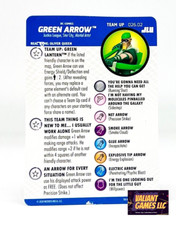 DC Heroclix Green Arrow 026.02 Team Up Card Justice League Unlimited Set