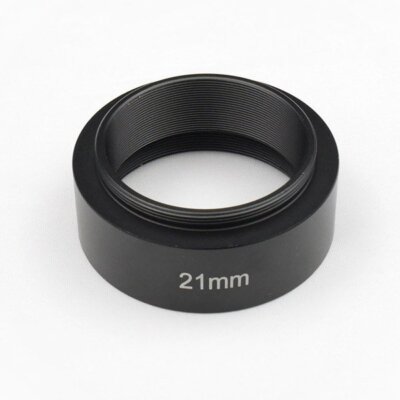 ZWO M42 T/T2 Male to M42 T/T Female Extension Adapter 21mm Extension # T2-EXT-21