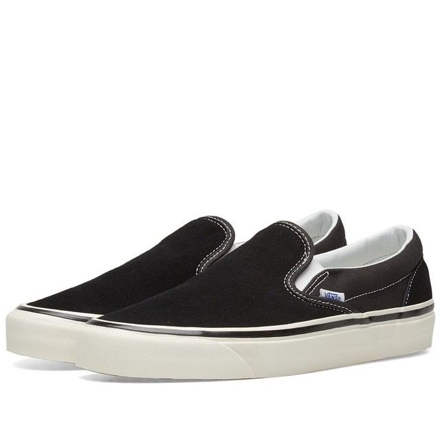 vans slip on anaheim black