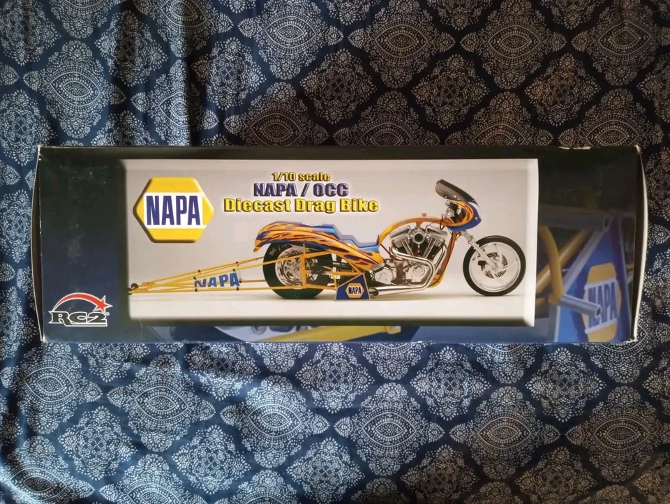NAPA OCC 1/10 Diecast Drag Bike RC2 2006, RARE, Read Description - Image 3 of 4