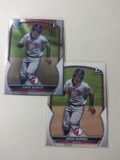 2023 Bowman Chrome (1st Bowman) #BCP-98 Jorge Burgos RC Guardians (+BP-98)