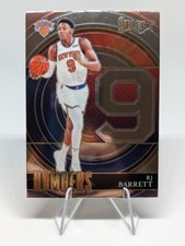 RJ Barrett 2021-22 Panini Select Numbers Insert #13 Knicks