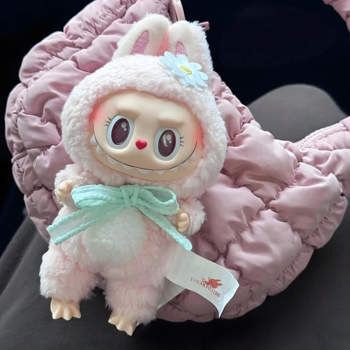 POP MART Labubu Mokoko V1 Close To Sweet Plush Doll Keychain New - Picture 5 of 6