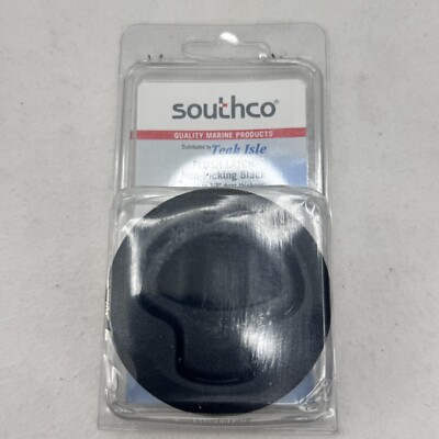 Teak Isle Southco Non-Locking Black Fits Up to    Stainless Steel Flush Latch