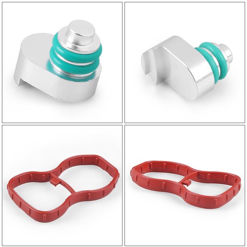 Intake Manifold Swirl Flap Blanking Plug w/Gasket Set Kit For Bmw N57N N57Z 3.0d - Picture 5 of 6
