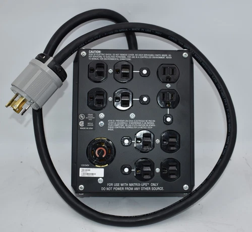 APC MXA101 Power Distribution Unit 10 Outlet 120/240v 60 Amp Supply Single Phase
