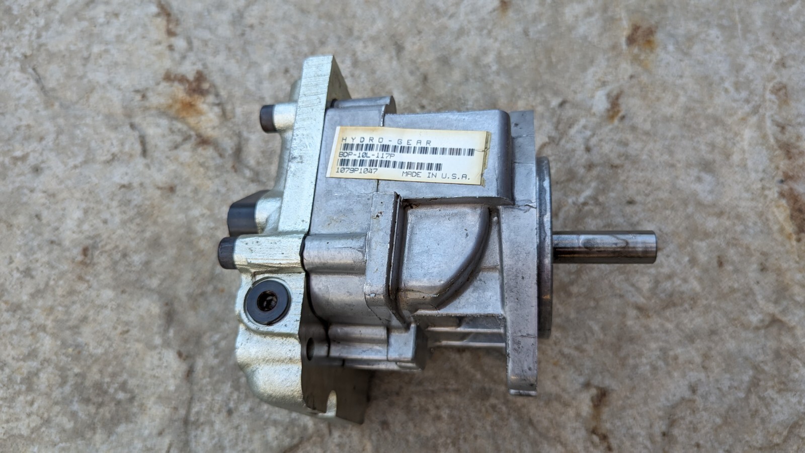 Hydro Gear BDP10L117P SCAG 48551 Hydraulic Pump (FOR PARTS NOT