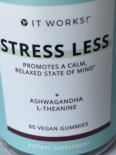 Nuevo ¡FUNCIONA! Gomitas veganas Stress Less 60 gomitas suplementos dietéticos - Imagen 2 de 4