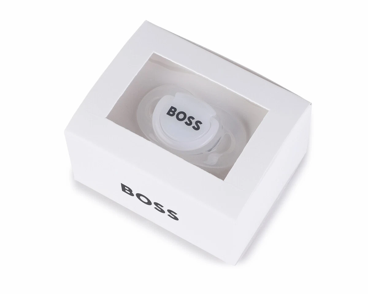Hugo Boss Baby s J90P20 10B Dummy White Dummies Pacifier eBay