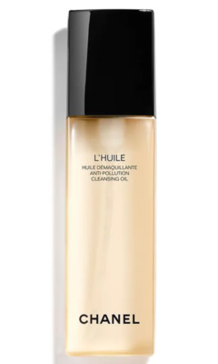 CHANEL L' HUILE - ANTI POLLUTION CLEANSING OIL - ALL SKIN TYPES - NEW 5 OZ FRESH