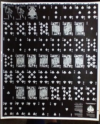 Tally-Ho Black Viper Deck – Schwarzes Kartenspiel Mit Fan Back Design