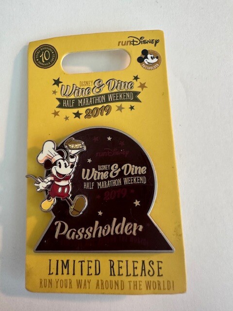 2019 Run Disney Passholder Wine Dine 1/2 Marathon Weekend Mickey