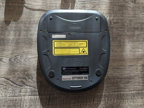 White-Westinghouse Portable CD Player WDM 13601 Diskman - Picture 5 of 6