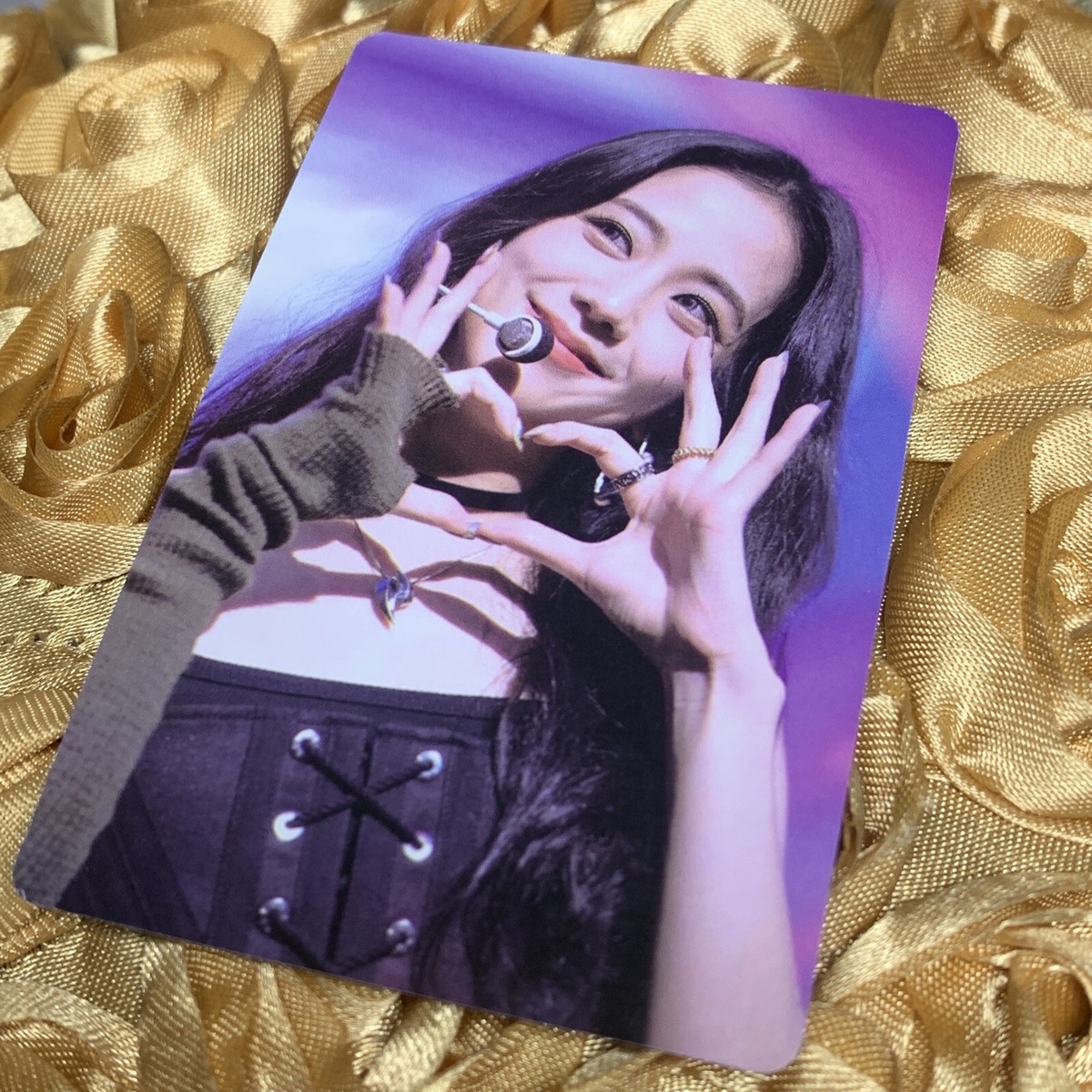 タレントカード BLACKPINK JISOO PHOTOCARD BLACKPINK Jisoo Official Born Pink CD Player Ver Photocard