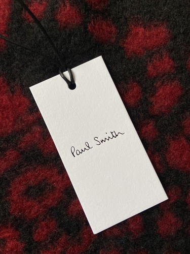 PAUL SMITH 1/4 ZIP FLEECE JUMPER ARTIST STRIPE COLLAR SIZE XL RETAIL £345 BNWT - Picture 10 of 10