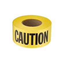 Barricade Yellow Caution Tape 3" x 1000 Ft 3 mil