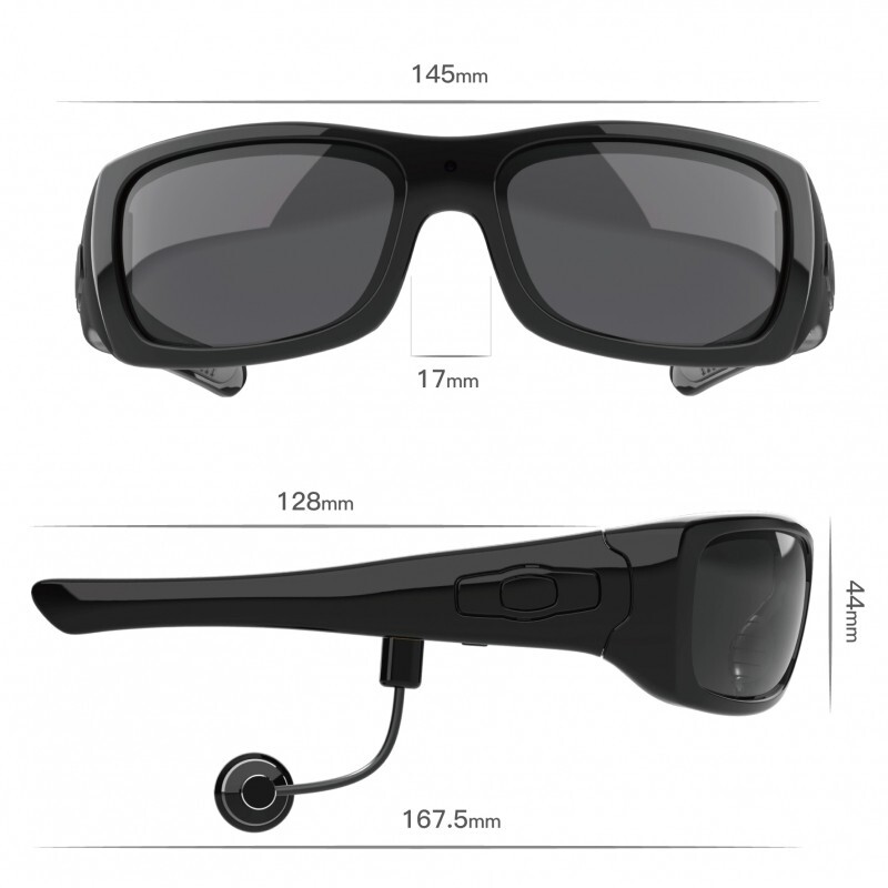 Xiaomi Outdoor Spy Video Camera UV Sunglasses FHD + Bluetooth Earbud
