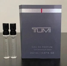 TUMI Cologne Sample Spray Duo: Awaken 08:00 GMT & Unwind 20:00 GMT EDP 2ml each