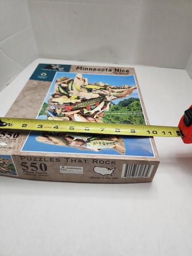 Puzzles That Rock Minnesota Nice Up North 550 Piece Puzzle - Picture 6 of 6