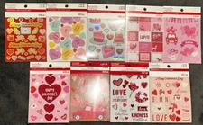 9 Recollections Valentine Themed 12 Sheet Sticker Books