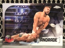 2020 Topps Chrome Andrade El Idolo WWE Wrestling Card #5 AEW Rampage AAA CMLL