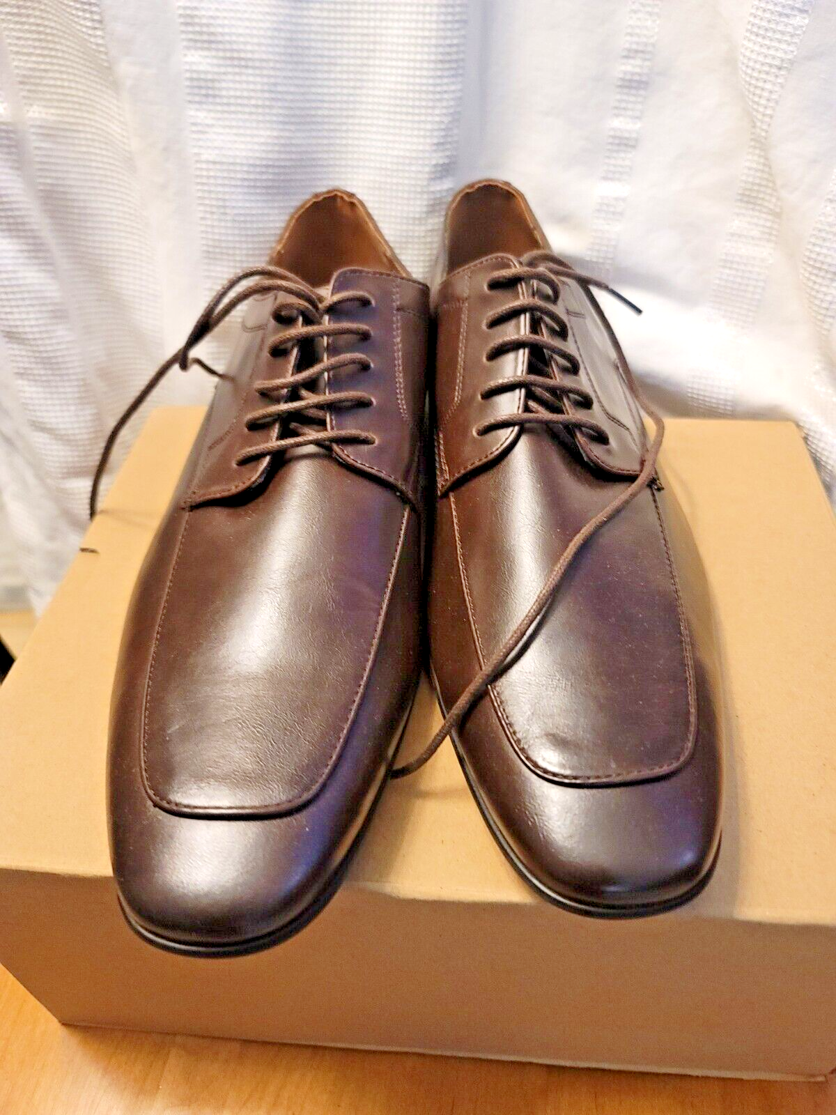 SAOLA Oxford uomo Giorgio Brutini Manuel taglia Scarpe eleganti casual marroni 10M memory foam